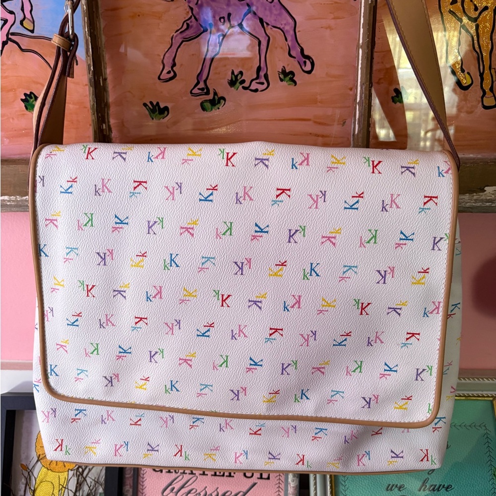 Colorful Monogram Crossbody Bag